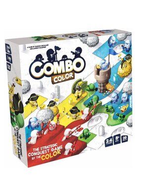 New Sealed-Combo Color- strategic coloring pictures game(multilingual)